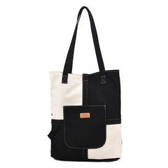 Patchwork Canvas Women Totes Travel Girls Shopping Bag