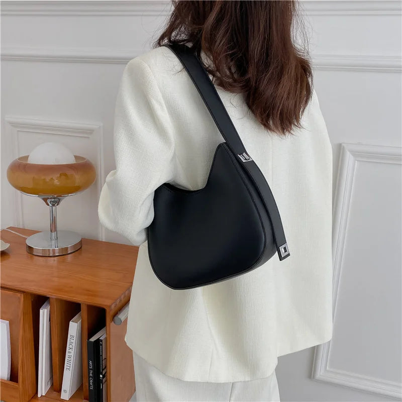 Retro Armpit Bag Women's Underarm Autumn One Shoulder Small Niche Texture
