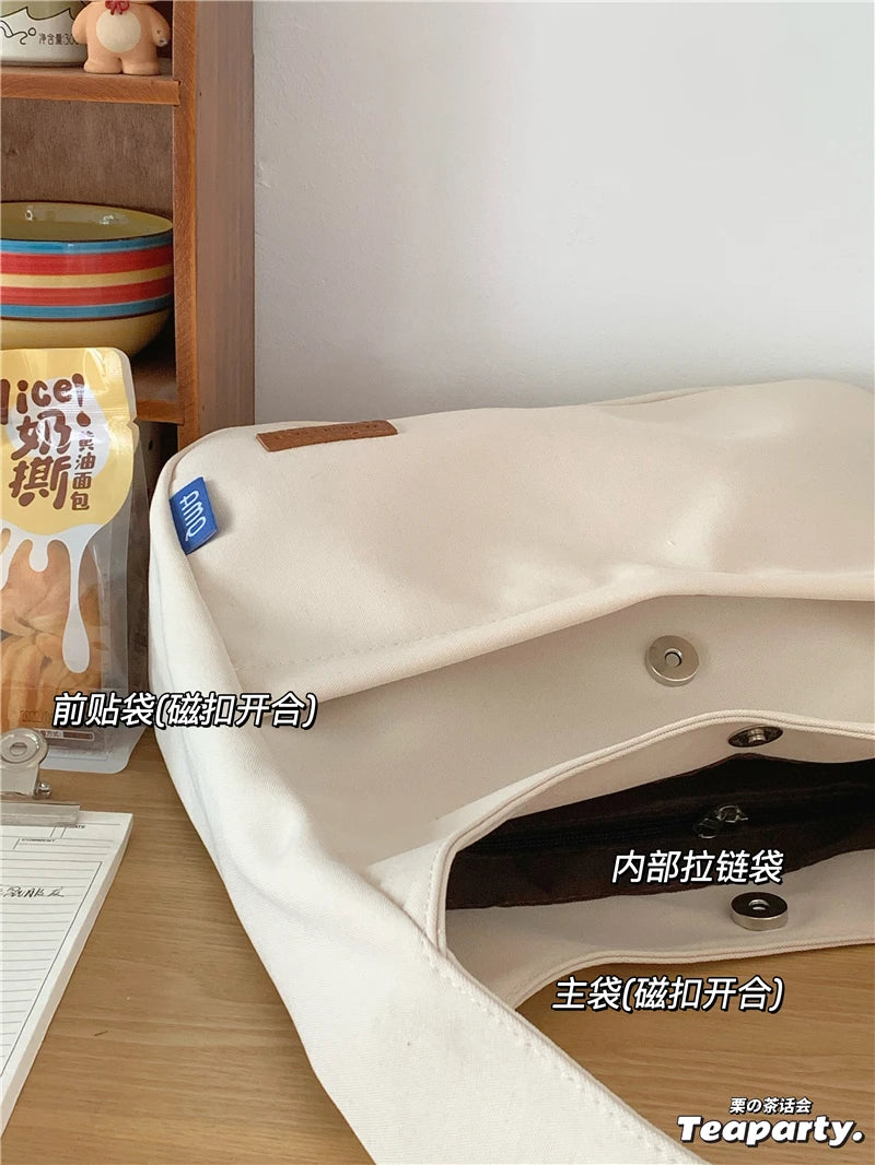 Large Capacity Tote Bag for College Students