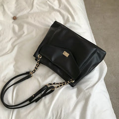 Retro Texture Women's Tote Bag Shoulder High Capacity