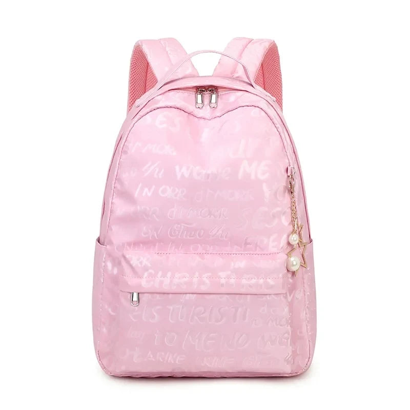 Wild Forest College Style High School Student Schoolbag
