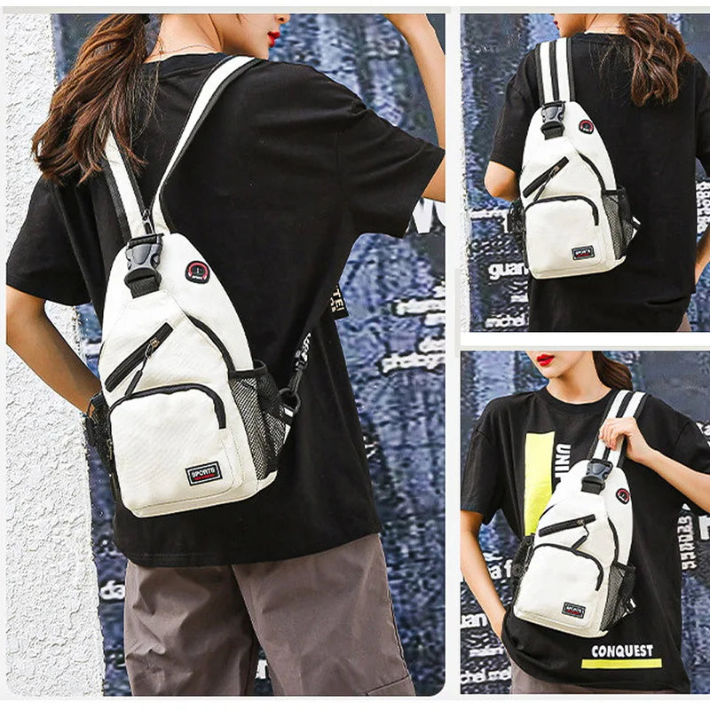 Casual Shoulder Bag for Men and Women