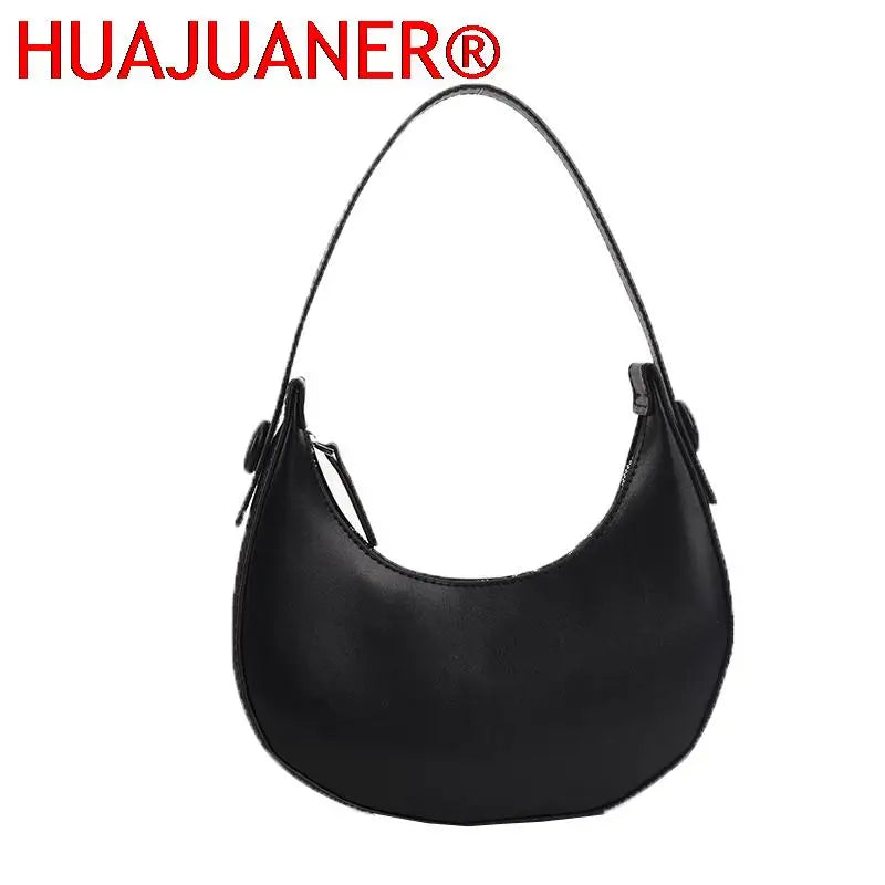 Women's Small PU Leather Hobo Handbag Lady Tote Shoulder Bag
