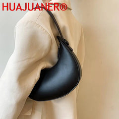 Women's Small PU Leather Hobo Handbag Lady Tote Shoulder Bag