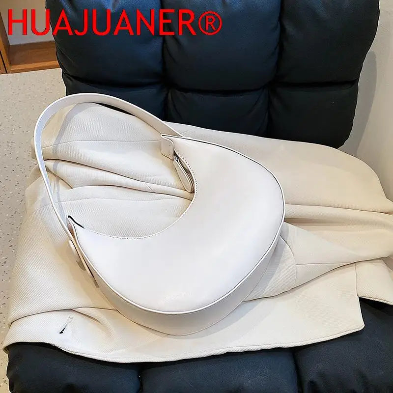 Women's Small PU Leather Hobo Handbag Lady Tote Shoulder Bag