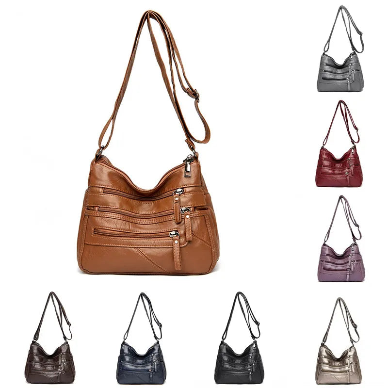 Shoulder Crossbody Bags For Women High PU Leather Crossbody Bag