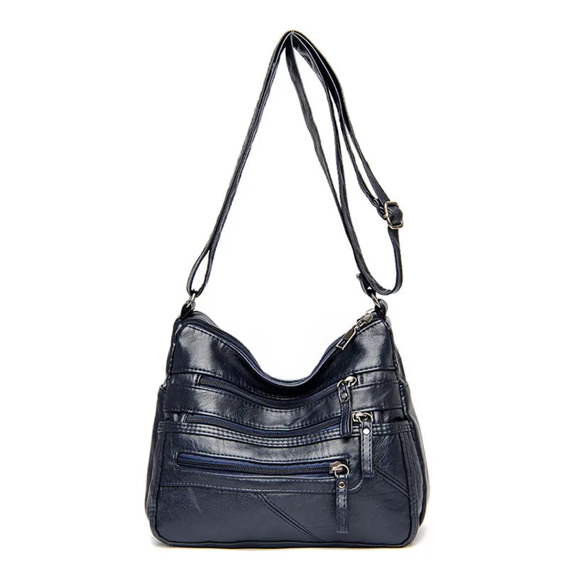 Shoulder Crossbody Bags For Women High Pu Leather Messenger Bag