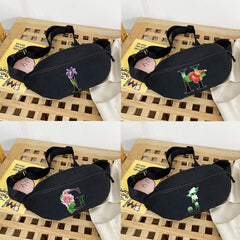 Shoulder Waist Bags Flower Series Mobile Phone Poch Key Case Wallet