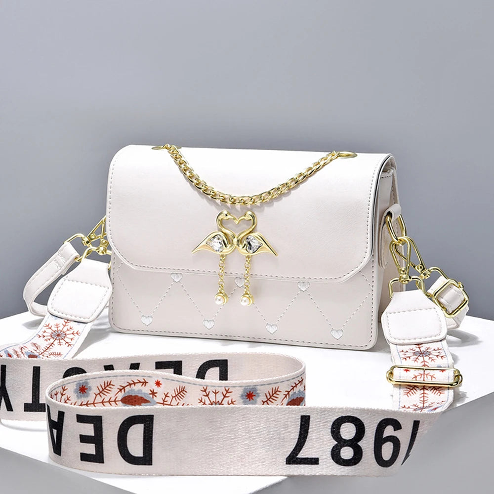 Leather Shoulder Bag Crossbody Tote Handbag