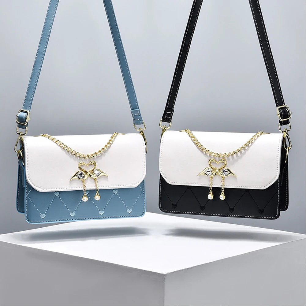 Leather Shoulder Bag Crossbody Tote Handbag