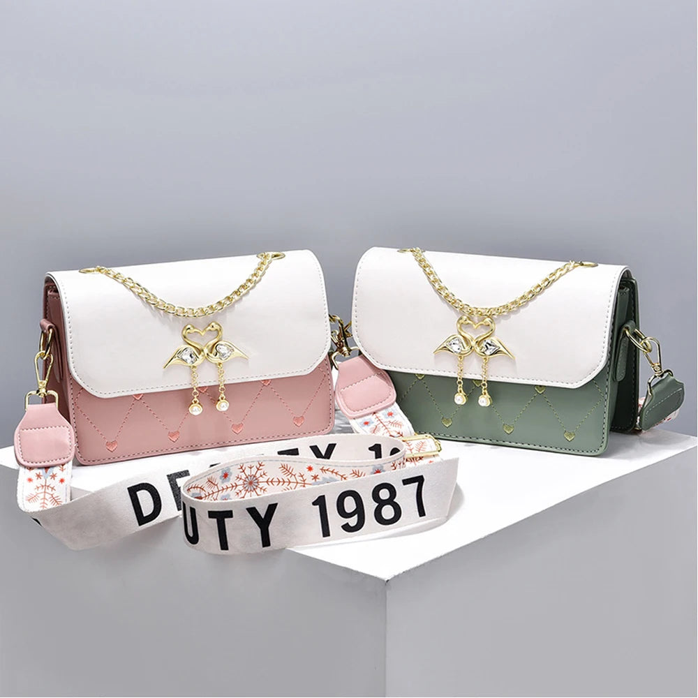 Leather Shoulder Bag Crossbody Tote Handbag
