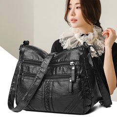 Women's Casual Leather Shoulder Bag Crossbody Hobos Handbag