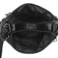 Women's Casual Leather Shoulder Bag Crossbody Hobos Handbag