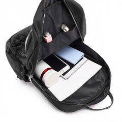 Large Capacity Oxford Cloth Backpack Wear Resistant Water Repellent School Bags