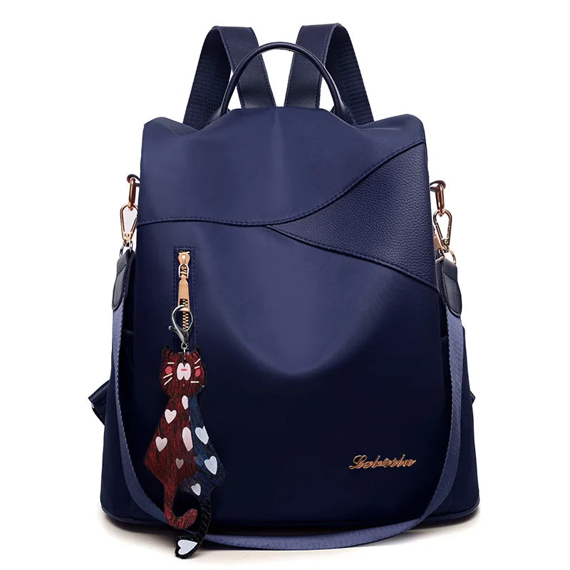 Ladies Backpack Student Anti-theft Sequins College Bag