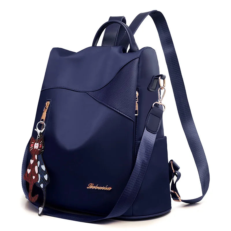 Ladies Backpack Student Anti-theft Sequins College Bag