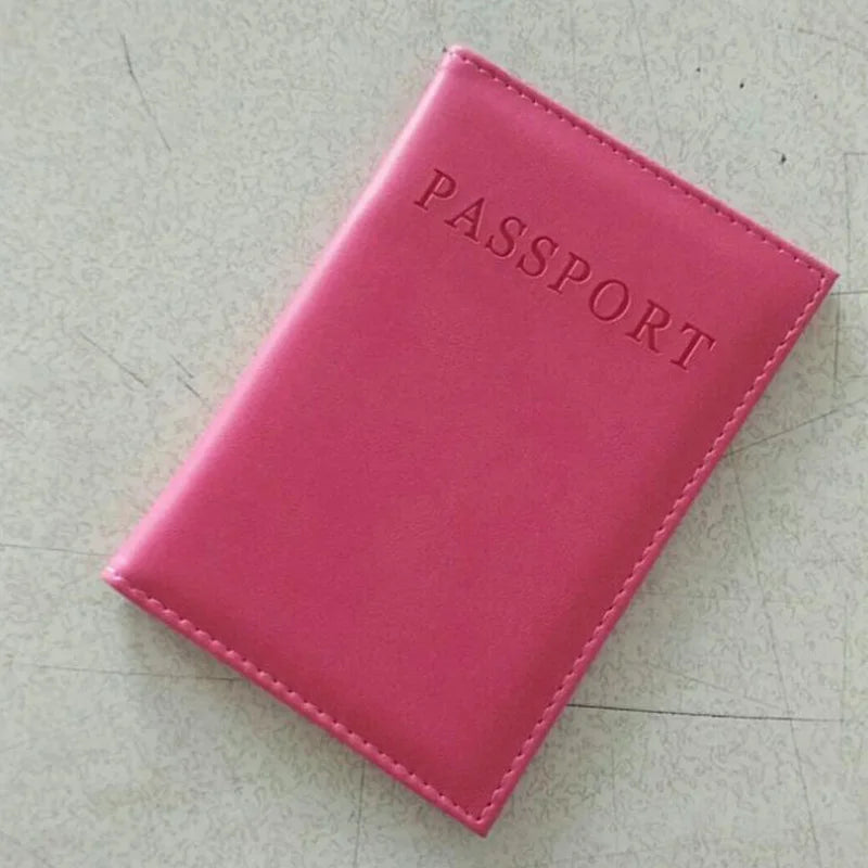 Universal Passport Cover Holder PU Leather