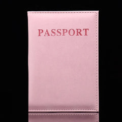 Universal Passport Cover Holder PU Leather