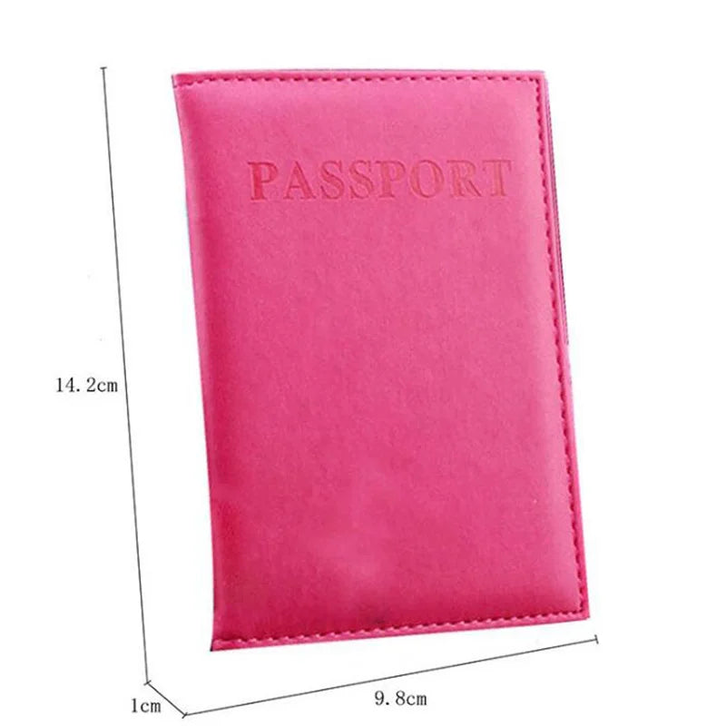 Universal Passport Cover Holder PU Leather