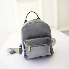 Teen Girls' Mini Backpack Vintage Style Small Rucksack