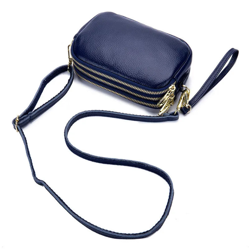 Women Leather Shoulder Bags Mini Causal Bags For Girls