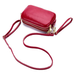 Women Leather Shoulder Bags Mini Causal Bags For Girls