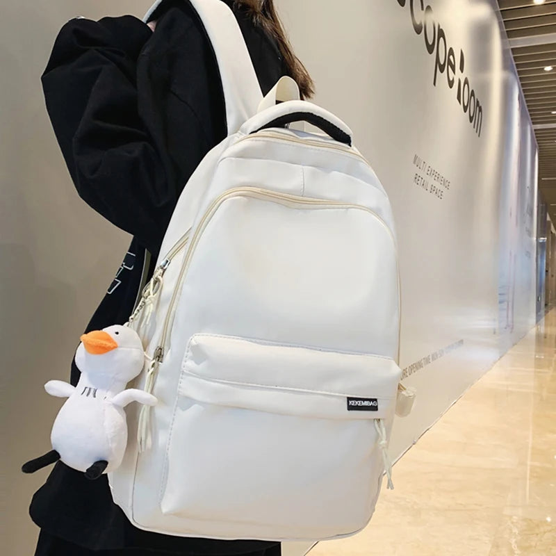 Waterproof Teenage Girls Student Backpack Large Capacity Bag