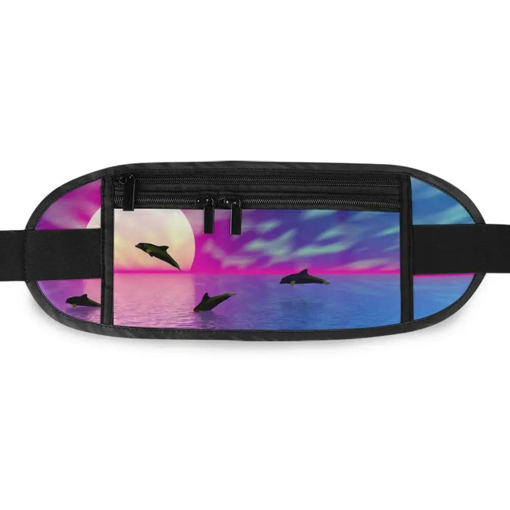 Waterproof Running Waist Bag Mobile Phone Holder Fitness Belt Lady