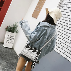 Hip Hop 3D Director Board Style Messenger Bag Women's Clutch