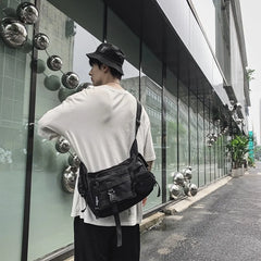 Unisex Street Shoulder Bag Multifunction Messenger Women Packbag Travel