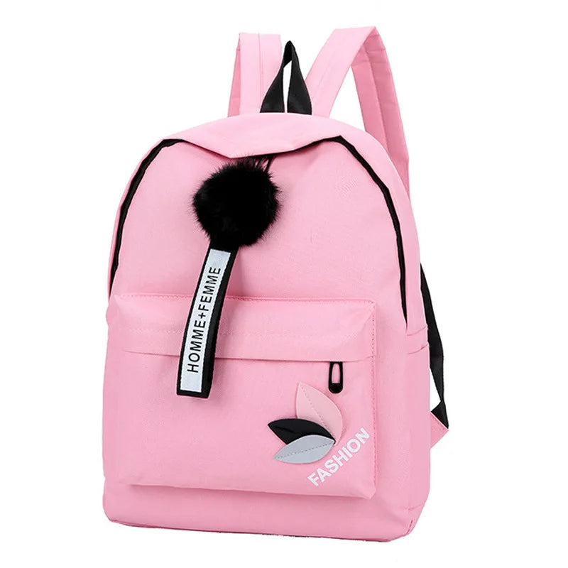 Leaves College Stylish Backpack for Women