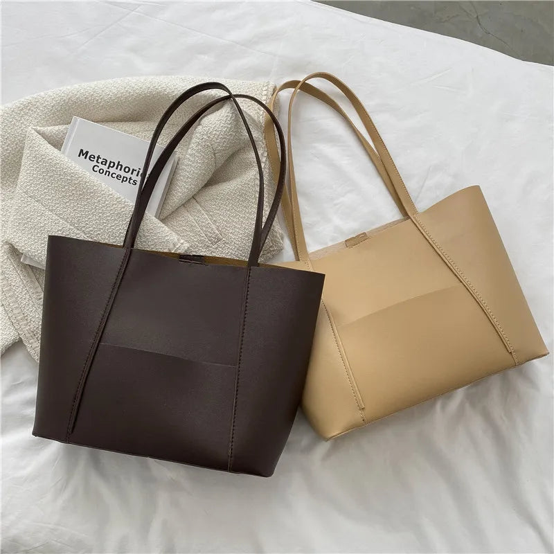 High Capacity Casual Tote Bag Women Splashproof Travel Shoulder Single Diagonal