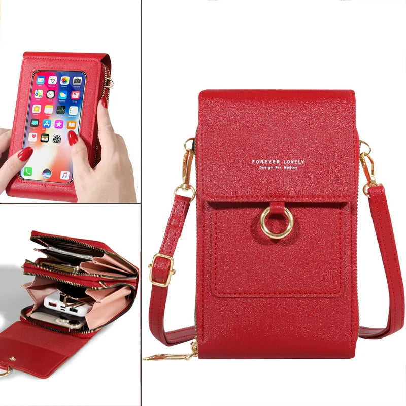 Women Soft Leather Crossbody Shoulder Bag