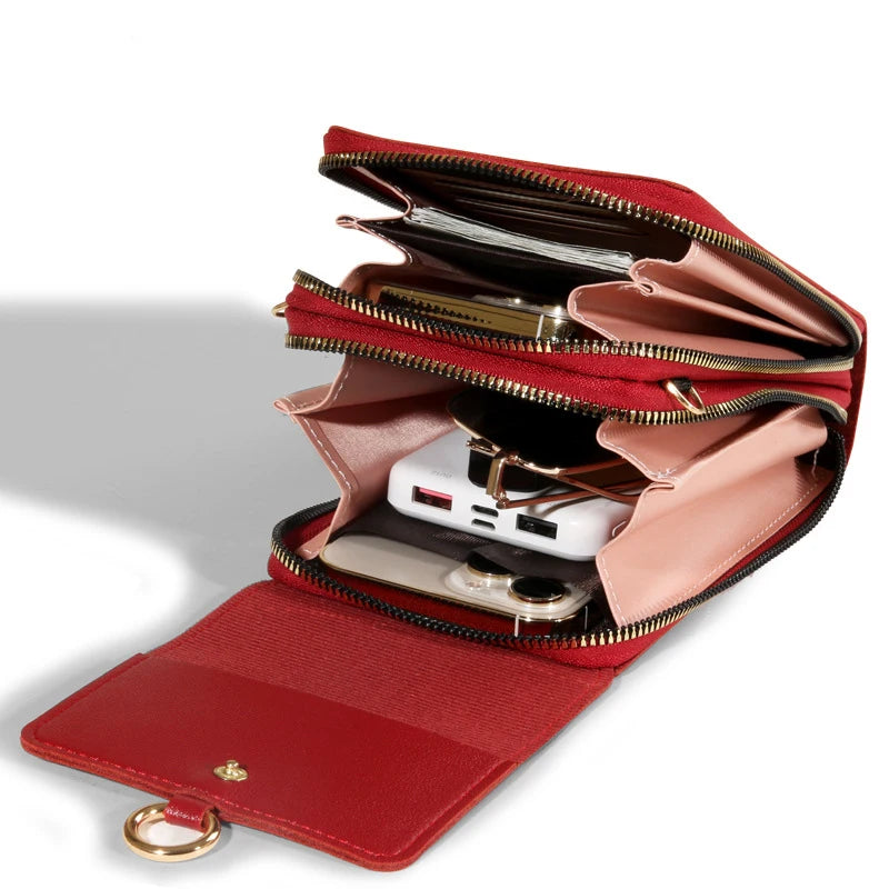 Women Soft Leather Crossbody Shoulder Bag