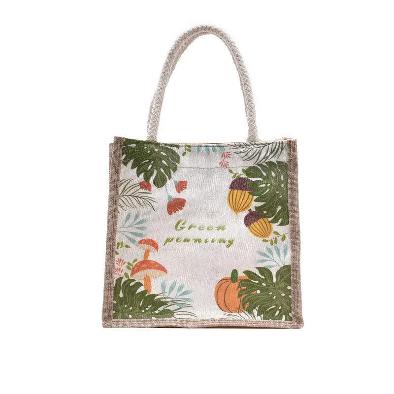 Summer Women's Handbag with Phone Pocket and Zipper