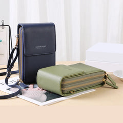 Summer Women Phone Bag Crossbody Wallet Heart Decorati