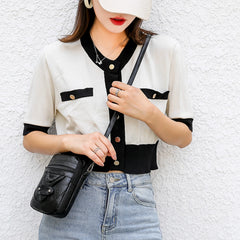 Textured Messenger Bag for Women Soft Leather Brown