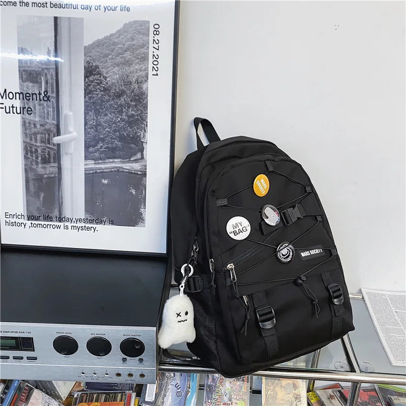 Women Backpack Travel Teenage Girl College Schoolbag Large Capicity