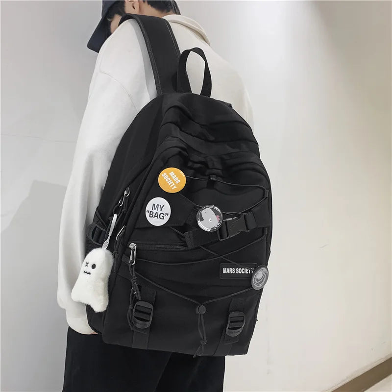 Women Backpack Travel Teenage Girl College Schoolbag Large Capicity