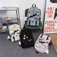 Women Backpack Travel Teenage Girl College Schoolbag Large Capicity