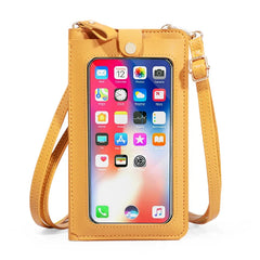 Touch Screen Mobile Phone Female Bag Large Capacity Pure Messenger Wallet
