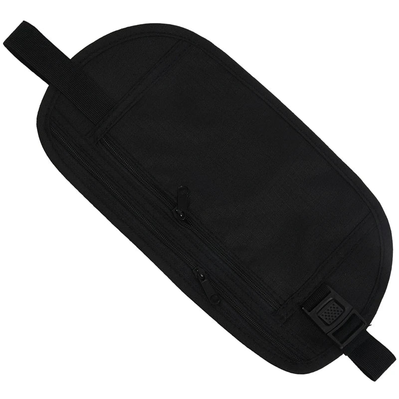 Travel Waist Pouch Passport Money Belt Bag