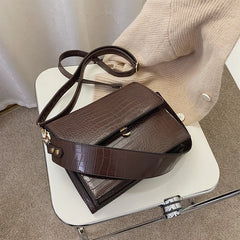 Fashionable PU Leather Women Bags Business High Capacity Crossbody Handbags