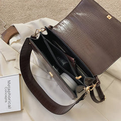 Fashionable PU Leather Women Bags Business High Capacity Crossbody Handbags