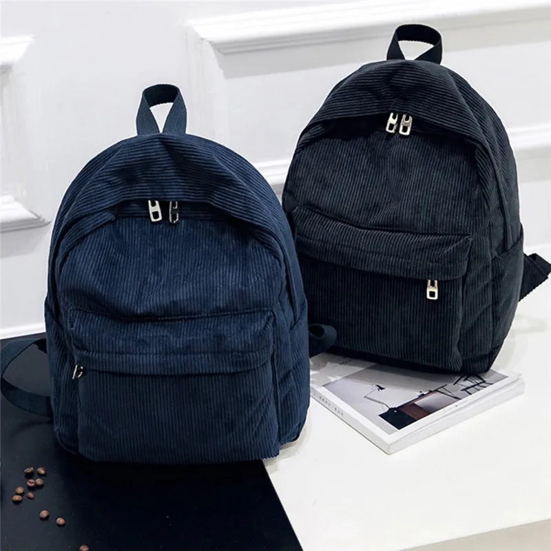 Waterproof Nylon Women Backpack School Shoulder Bags