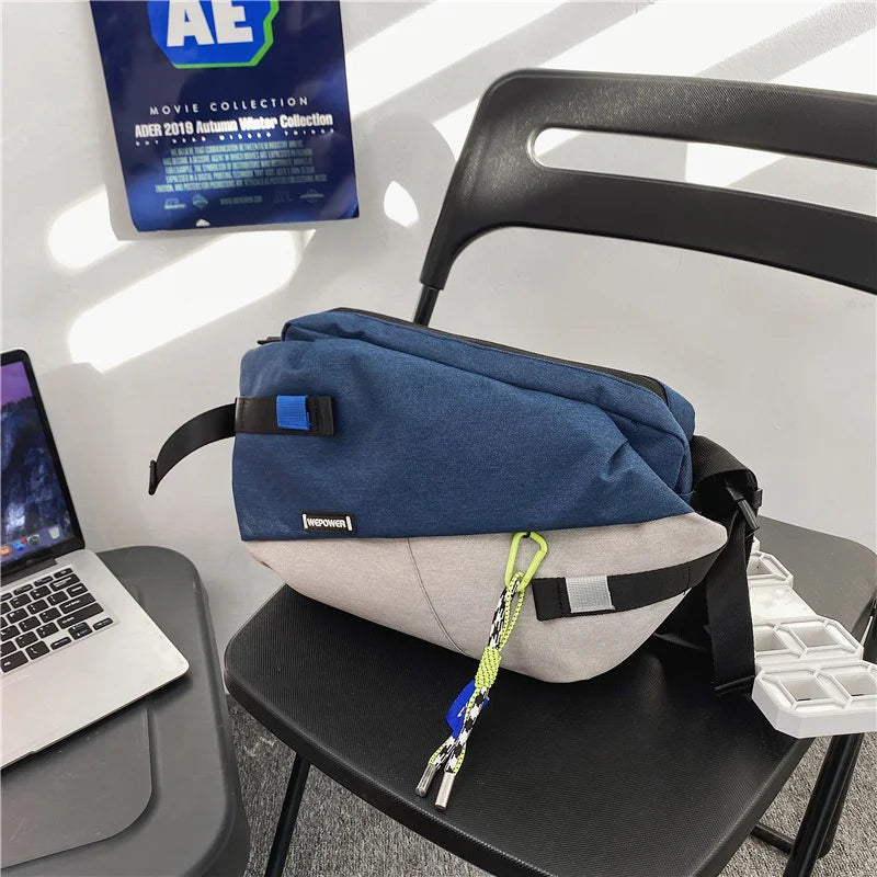 Sports Chest Bag Large Capacity Waterproof Shoulder Bag