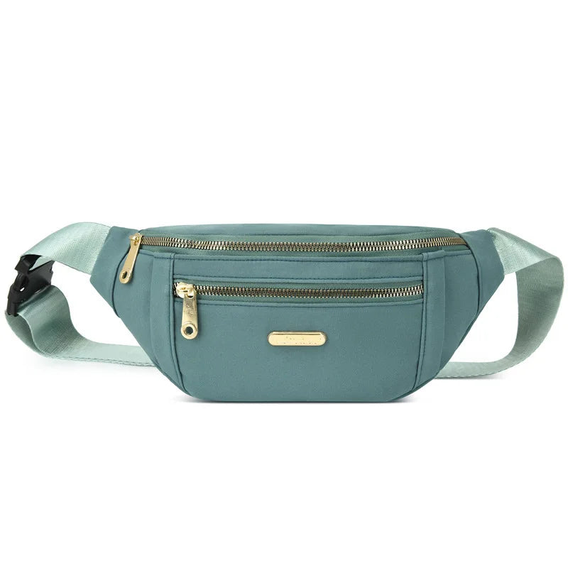 Women's Nylon Fanny Pack Crossbody Purse Waist Bag