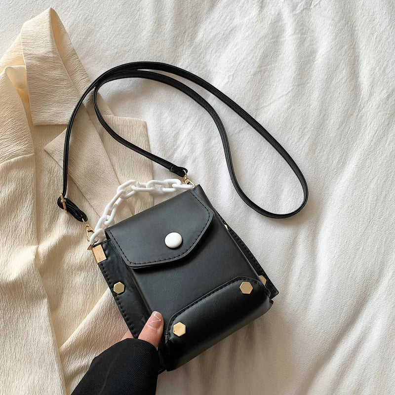 Retro Small Square Bag Casual Shoulder Messenger Bag