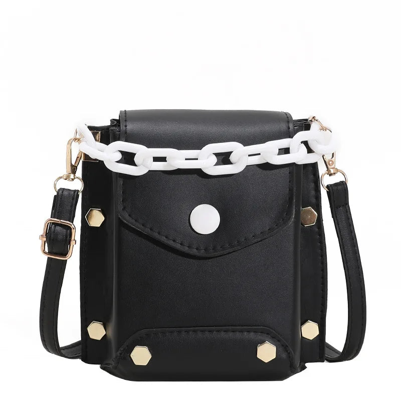 Retro Small Square Bag Casual Shoulder Messenger Bag