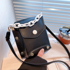 Retro Small Square Bag Casual Shoulder Messenger Bag